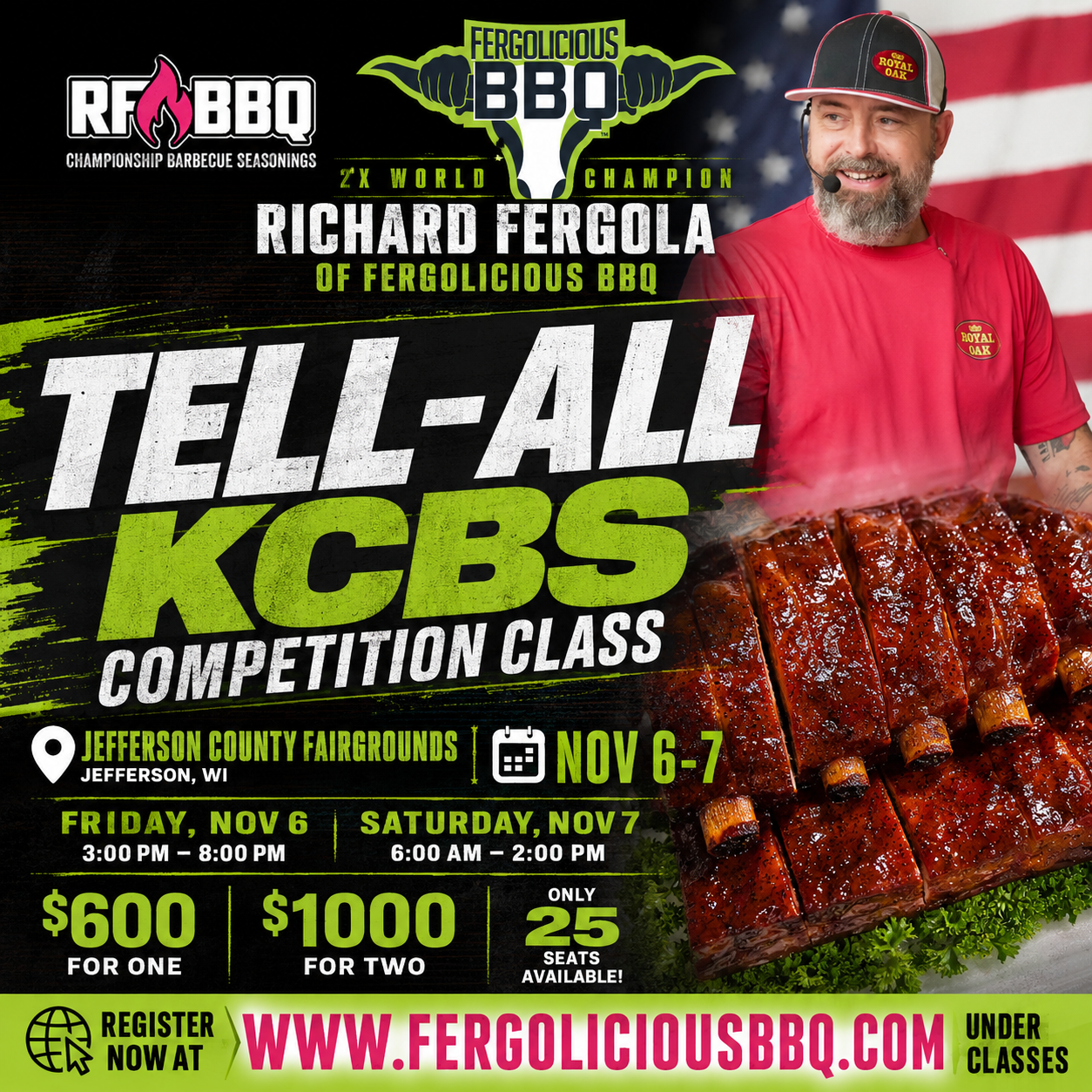 Tell-All Competition Class