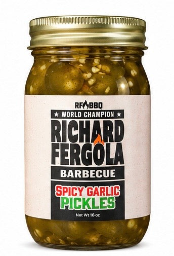 Spicy Garlic Pickles 16 oz