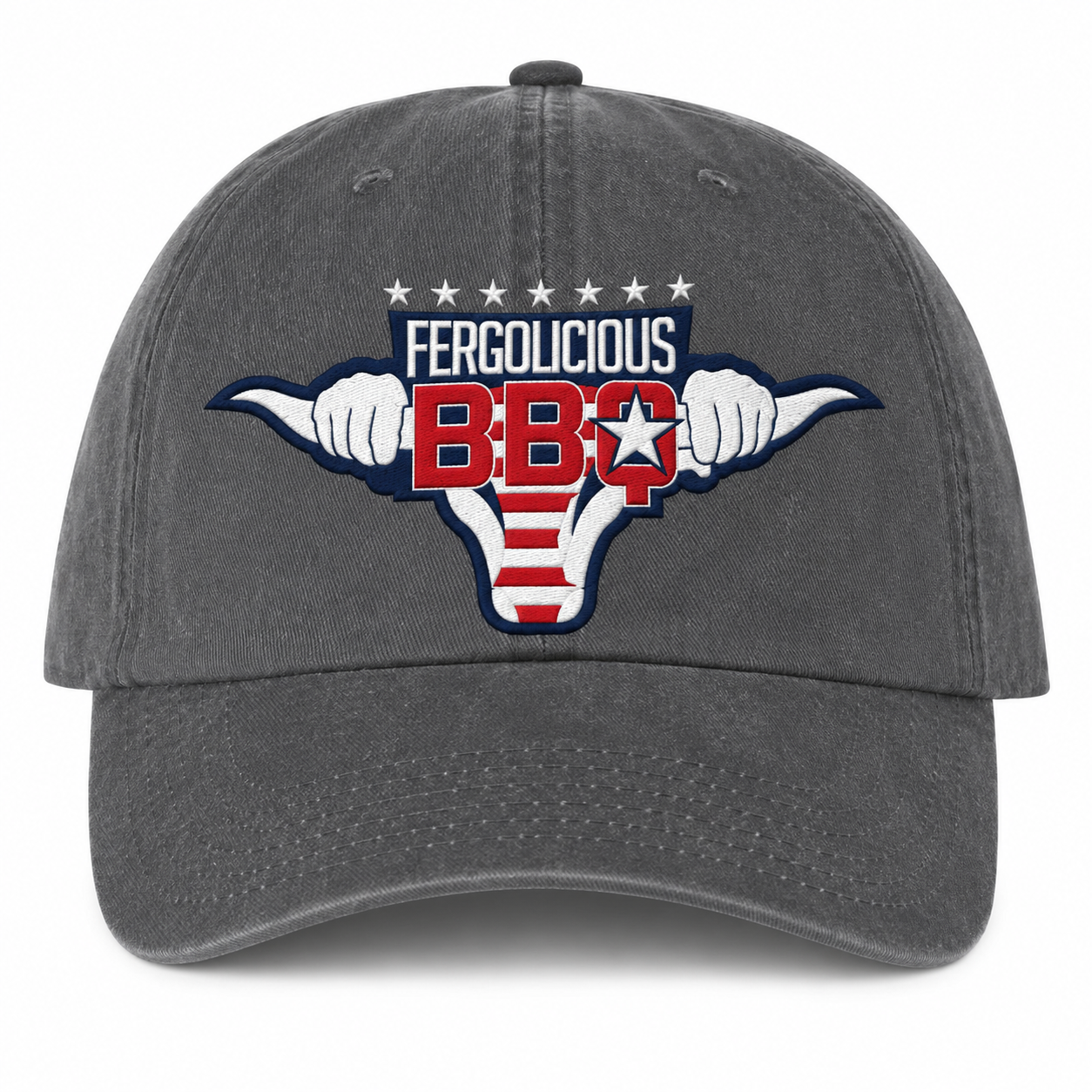 Fergolicious BBQ Patriotic Unstructured Hat