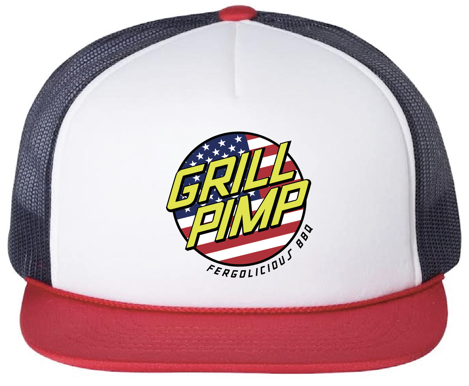 American Grill Pimp Trucker Hat
